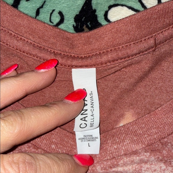 Bella Canvas Rust Tee - Picture 2 of 7